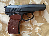 Пневматичний пістолет Sas Макаров (+ стрільба холостим патроном), фото 3