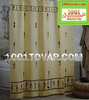 Тканевая шторка для ванной комнаты "Egipt" (Египет) из полиэстера Miranda, размер 180х200 см., Турция