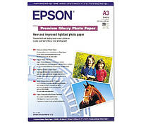 Фотобумага Epson A3 глянцевая Premium, 255g, 20л (C13S041315)