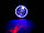 Світлодіодна фара "ангельське око" U7 в захисному корпусі, чорна, фото 5