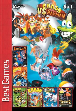 Антологія Crash Bandicoot vs Rayman, фото 2