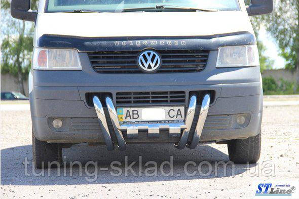 Кенгурятник Volkswagen T5 Transporter 2003-2010 (Фольцваген Транспортер)