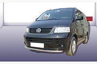 Нижняя одинарная губа Volkswagen T5 Multivan 2003-2010 (Фольцваген Мультиван)