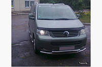 Нижняя двойная губа Volkswagen T5 Multivan 2003-2010 (Фольцваген Мультиван)