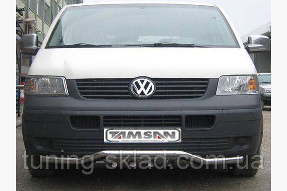 Нижняя губа волна-гриль Volkswagen T5 Multivan 2003-2010 (Фольцваген Мультиван) - фото 1 - id-p760690887