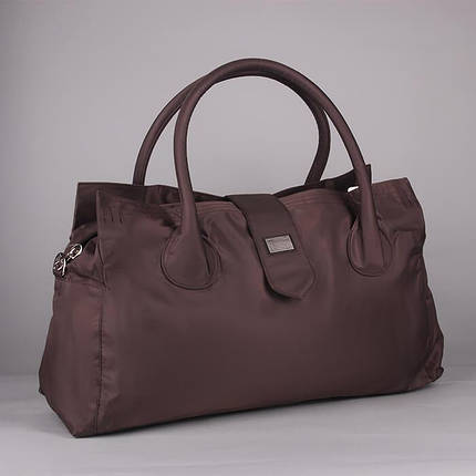 Дорожня сумка EPOL 23601 велика коричнева, фото 2