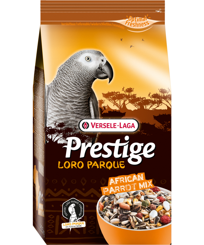 Корм Versele-Laga Prestige Loro Parque African Parrots зернова суміш для великих папуг 15 кг