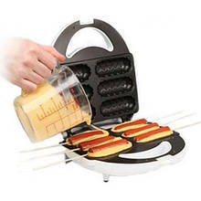 DOMOTEC тостер MS 0880 HOT DOG MAKER для приготування хот-догів та сосисок на паличці
