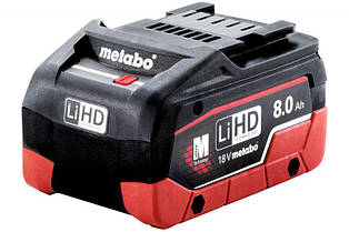 Акумуляторна батарея Metabo LiHD 18 V, 8.0 А·год