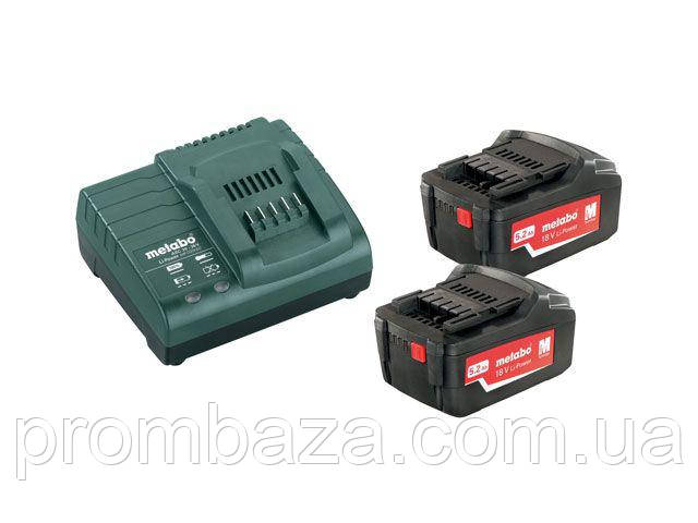 Базовий комплект Metabo 5.2 А·год, 18 В 2 акб
