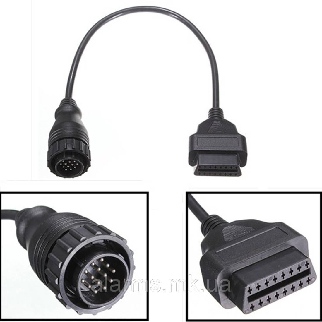 Перехідник Mercedes 14 pin--OBDII
