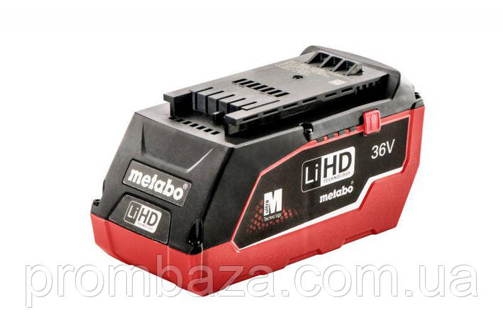 Акумуляторна батарея Metabo LiHD 36 V, 6.2 А·год, фото 1