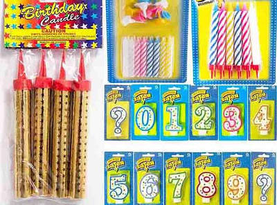 Свічки Феєрверк, Свічки