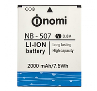 Оригинальный аккумулятор NB-507 для Nomi i507 Spark 2000mAh