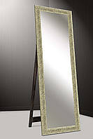Зеркало напольное в раме Factura с деревянной подставкой Golden crum 60х174 см золото