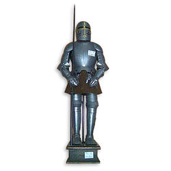 Лицарські обладунки статуетка лицаря з металу S702