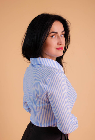 Класична жіноча сорочка "Лола" розміри 48,50, фото 2