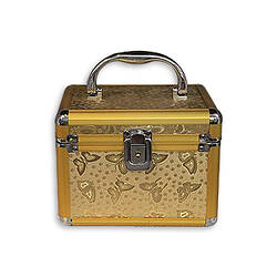 Скринька органайзер для рукоділля велика метелики золота S8151-3