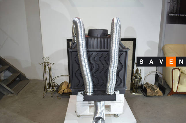 Комплект системи подачі повітря ззовні для топок KAWMET до моделі W17 (12,3 kW/16,1 kW), фото 1