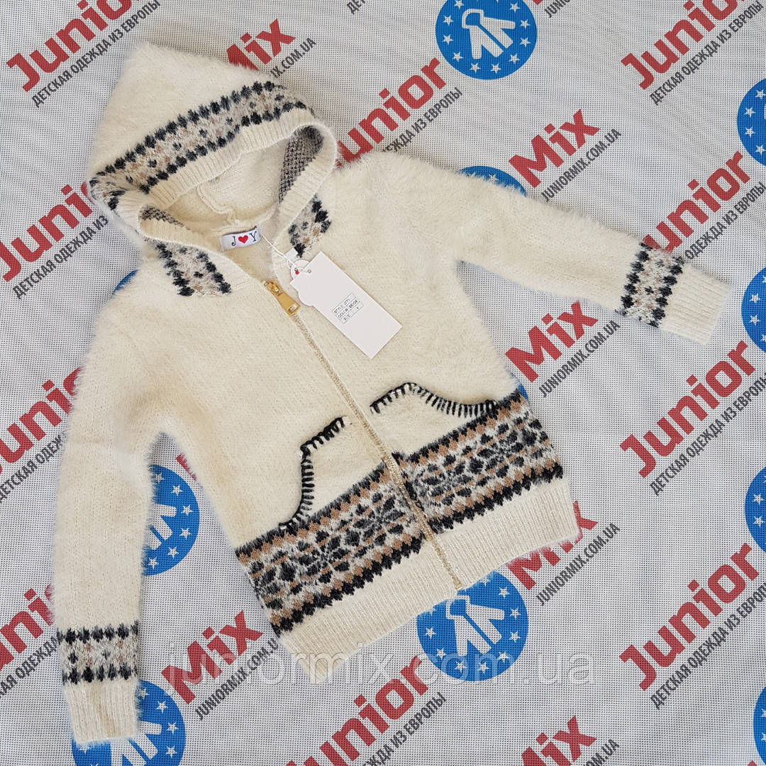 Ангорові дитячі кардигани для дівчаток оптом JOY ІТАЛІЯ