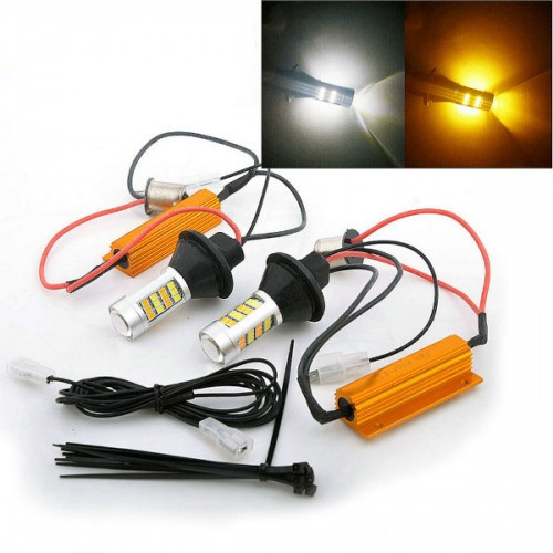 АКЦІЯ!!! ДХО в поворотники 2 в 1 50W + Блок управління ДХО (реле LED DRL)