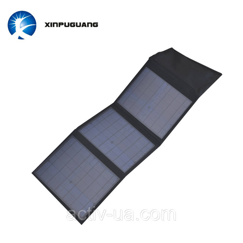 Сонячна панель зарядний пристрій Boguang 36W/18В для ноутбуків і USB вихід для телефонів 5V/2А
