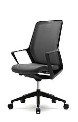 Офісне крісло Enrandnepr FLO black сірий