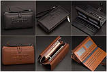 Чоловіче портмоне клатч гаманець Baellerry Guero (Байлері Гуеро), фото 3