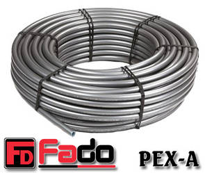 Труба для теплої підлоги Fado PEX-A 16х2,2 з кисневим бар'єром