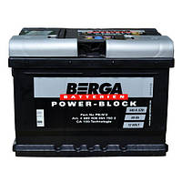 Аккумулятор BERGA Power Block 60АН Ев (-/+) (540EN) (д242*ш175*в175)