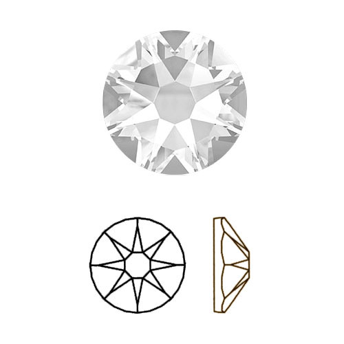 Стразы Сваровски 2088Xirius Crystal ss12(3,2мм) (100шт) - фото 4 - id-p10302190