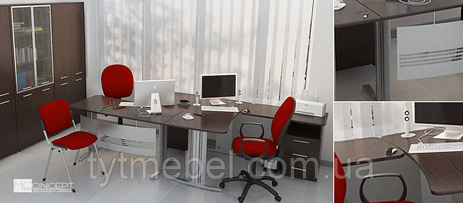 Офисная мебель Техно-плюс 1 офисный стол - фото 9 - id-p43531994