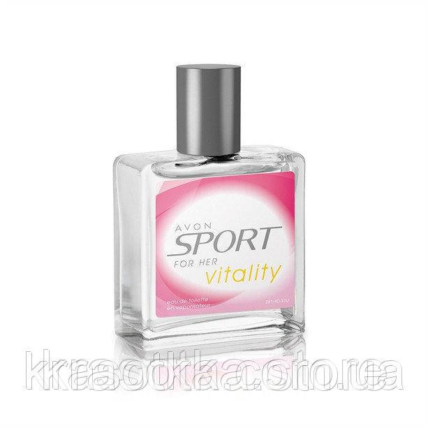 92127 Avon. Туалетна вода для жінок Avon Sport Vitality, 50 мл. Спорт Віталіті Ейвон 92127., фото 1