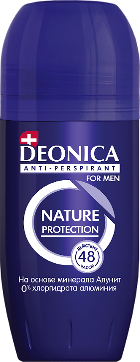 DEONICA FOR MEN антиперспирант "5 Protection" 45 мл (ролик) - фото 1 - id-p761615110