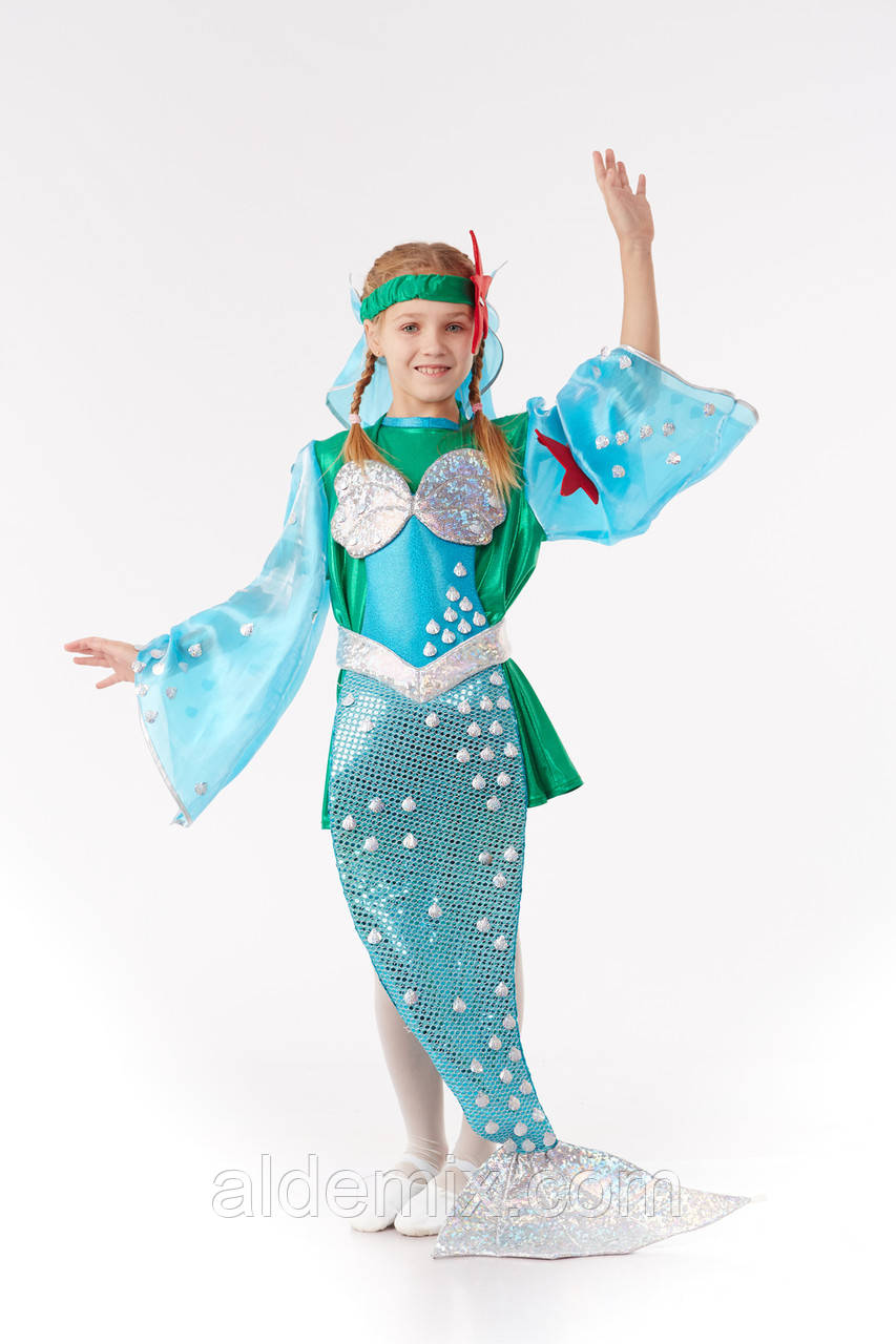Дитячий карнавальний костюм "Русалонька Аріель"