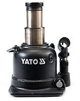 Домкрат гидравлический бутылочный с двойным штоком 10 т Yato YT-1713