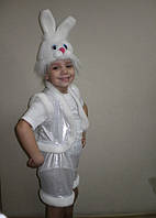 Детский Карнавальный костюм Заяц белый