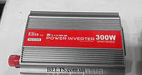 Автомобильный инвертор Power Inverter ELITE lux 12/220v 300 W, преобразователь тока Павер Инвертер Элит Люкс 3
