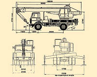 Автокран 20 тонн ( КС-45719-5А )