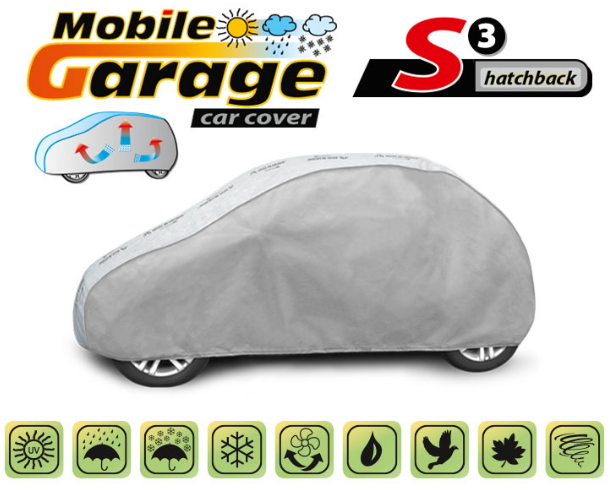 Чохол-тент для автомобіля Mobile Garage розмір S3 Hatchback