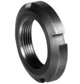 Гайка М30 (6 КМ) кругла сталева шлицевая DIN 981