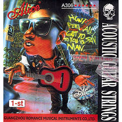 1-тя струна для акустичної гітари A306P SL-1 (0.11)