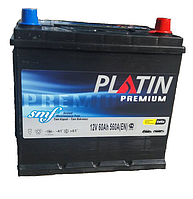 Автомобільний акумулятор PLATIN Premium JP 6CT- 60 Aз 560A R SMF нижнє кріплення
