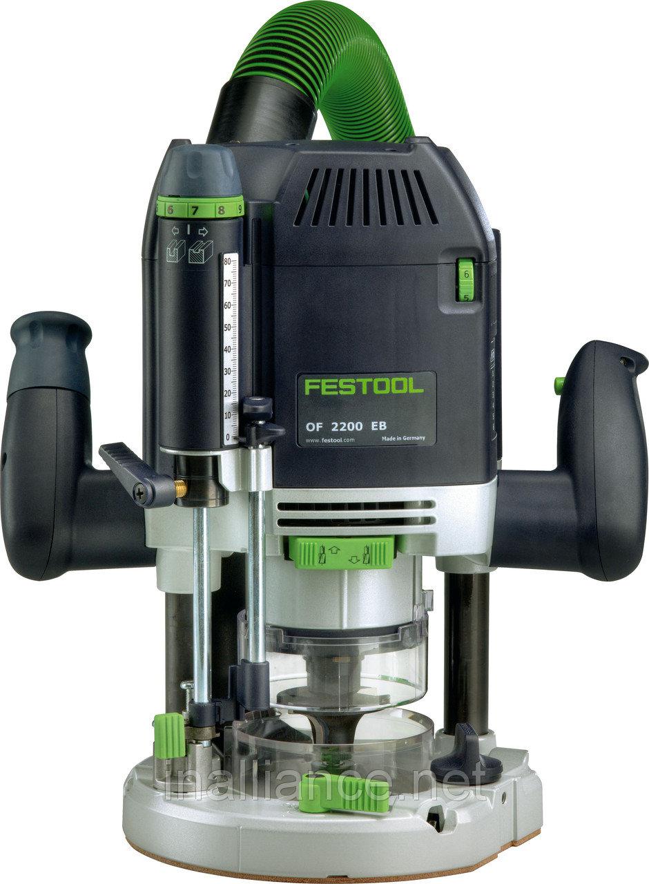 Вертикальний фрезер FESTOOL OF 2200 EB (блакитний), фото 1