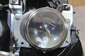 Mitsubishi Outlander - замена галогенных линз на Bi-LED линзы Optima Premium Professional Series 3,0" 4