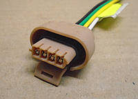 Разъем модуля катушки зажигания ВАЗ инжектор, Ланос, Сенс 4конт.
