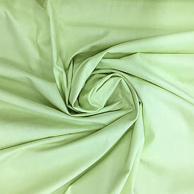 Польська бавовняна тканина світло-салатовий 160 см