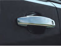 Накладки на ручки Chevrolet Aveo (шевроле авео) 2012+ нерж. 4 шт CARMOS