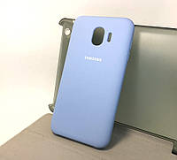 Чехол для Samsung j4 2018, j400 накладка бампер противоударный Silicone Cover original