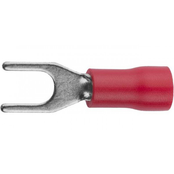 TYI-1.25-3.7 Клема тип «U» 3.7/5.7 мм, дріт 0.5-1.5 мм2, ізольована за 100 шт, фото 1